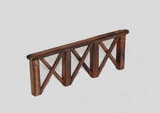 Staccionata in legno fatta