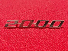 ALFA ROMEO GT 2000 LOGO SIGLA EMBLEMA FREGIO STEMMA SCRITTA BADGE TARGHETTA NOME