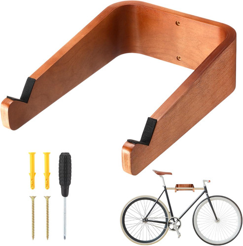 Portabici parete legno - portabici,