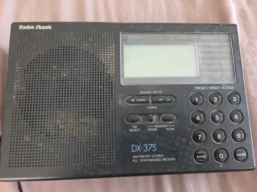 Radioshack 375 sw - dx-375, am/sw/fm