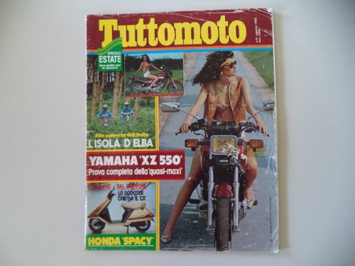 Tuttomoto 1982 yamaha - tuttomoto, 8/1982