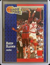 Hakeem Olajuwon - 1991 Fleer