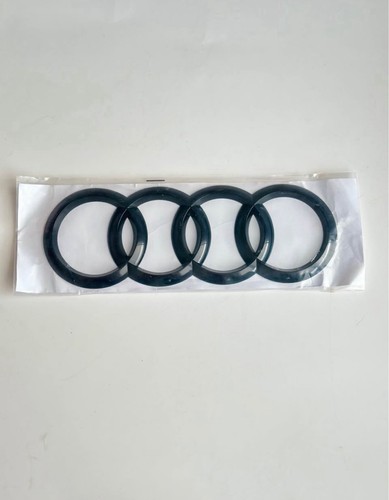 Glossy black adhesive back - black,