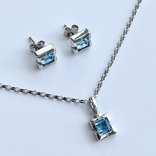 Set orecchini collana - 9, kt