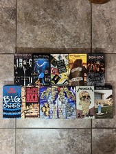 Lot Of 11 Rock/Metal VHS