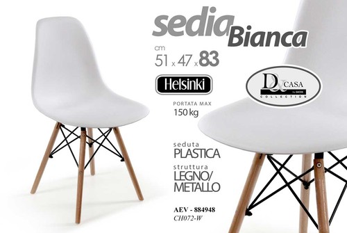 Sedia moderna 47cm - sedia,