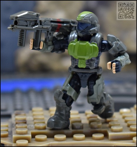 Halo mega bloks construx green - bloks,