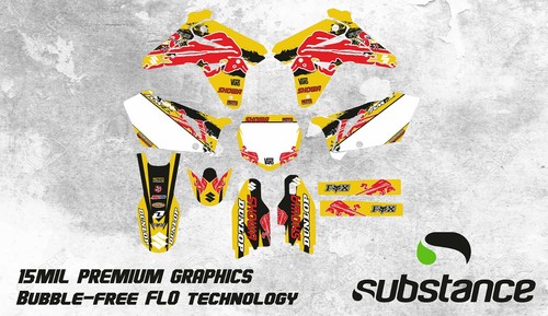 Kit grafica suzuki rmz450 2007 - grafica,