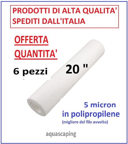 Filtri sedimenti 5 - 6,
