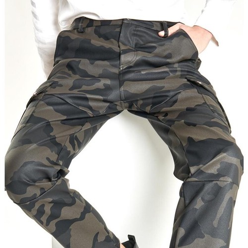 Uomo similpelle pantaloni con - uomo,