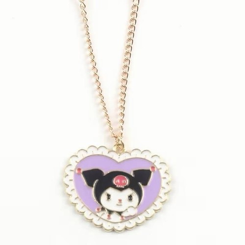 Collana sanrio kuromi cuore - collana,