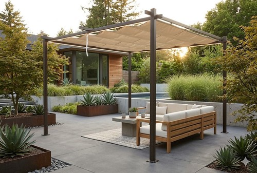 Jet line gazebo - gazebo, giardino