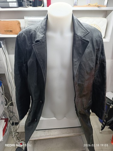 Giacca cappotto uomo pelle - cappotto,