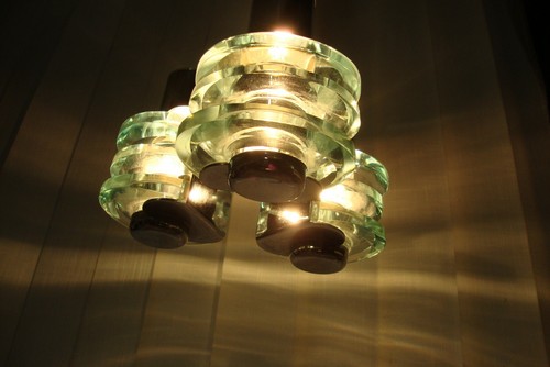 Chandelier vetro metallo - chandelier,