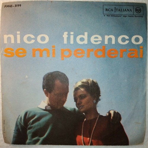 Disco giri nico fidenco - 45,