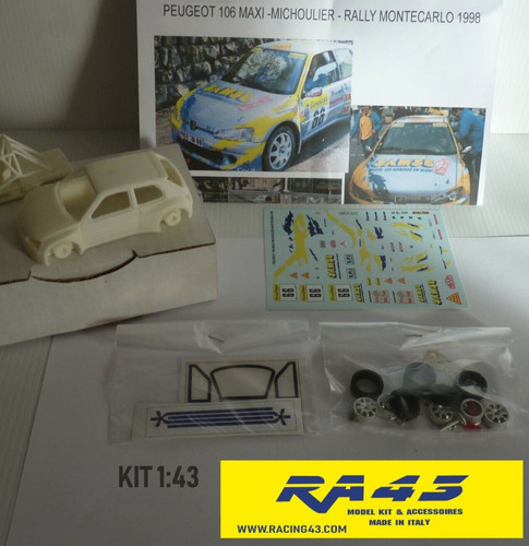 Peugeot 106 maxi rally - 1/43,