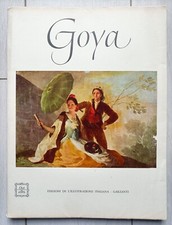 GOYA - EDIZIONI D'ARTE GARZANTI - 1959 - GRANDE FORMATO CON TAVOLE