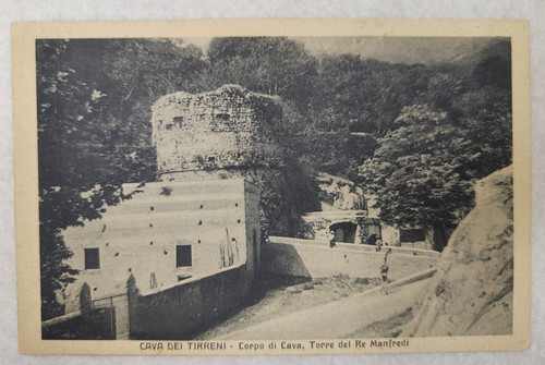 Cartolina cava dei - cartolina,