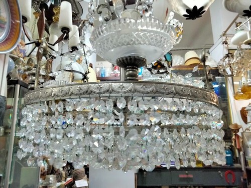 Lampadario cristallo boemia - cristallo,