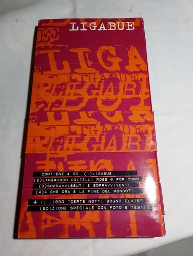 Ligabue 4cd libro - 4cd+libro, 1995