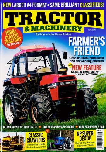 Tractor and machinery magazine - tractor,