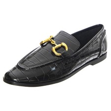 W' Velviteen Black Croco -