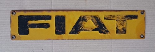 Tabella fiat originale anni50 - fiat,