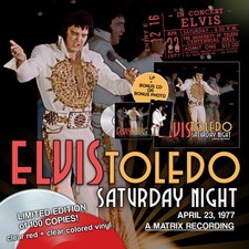 Elvis presley cd toledo - presley, lp/