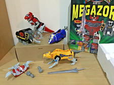 Vintage Power Rangers MMPR Dx Dino Megazord 100% completo di scatola Bandai1993 ottime condizioni
