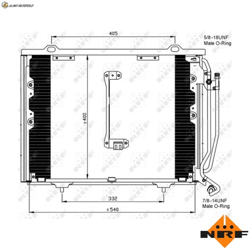 Condensatore climatizzatore - condensatore,