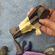 2x MANOVELLA MANIGLIA ALZAVETRO A112 ELITE ABARTH ELEGANT REF 4481051 - MARRONE