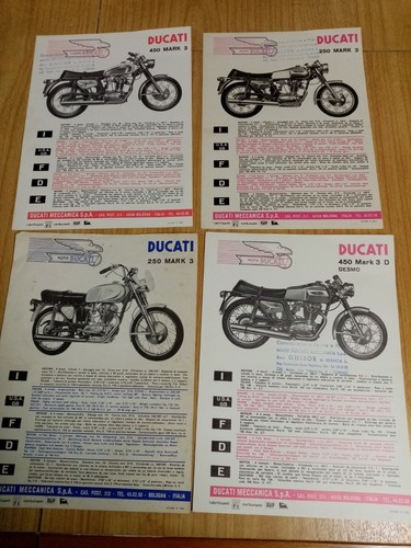 Ducati mark 350 250 450 - ducati,