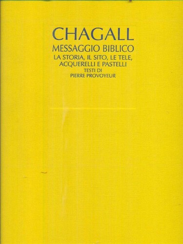 Marc chagall messaggio biblico - marc,