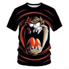 T-shirt maglietta grafica Looney Tunes Tazmanian Devil Loony Tunes cartone animato