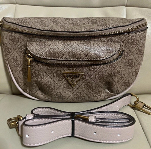 Borsa tracolla guess beige - borsa, a