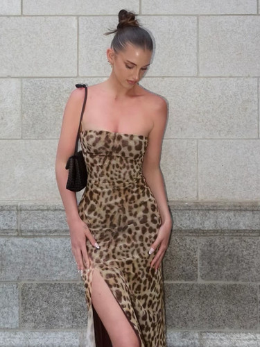 Abito midi bodycon sexy - bodycon, senza
