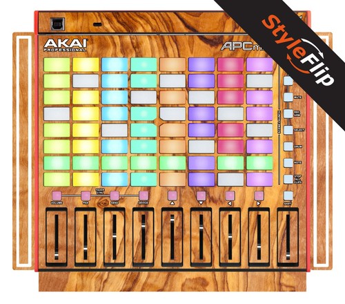 Akai apc mini - skin, legno