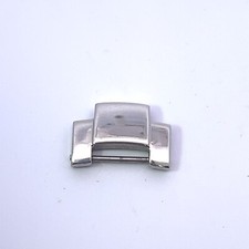 Bulova 96R195 IN Acciaio Inox Argento Tono 17mm Orologio Maglie