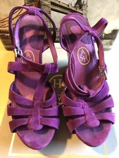 Ash Sandalo Zeppa Viola