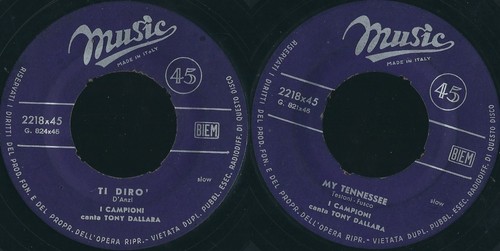 Disco giri - 45,