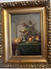 Antique Oil Painting on Canvas