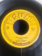 LITTLE JUNIOR'S,BLUE FLAMES "FUSSIN & FIGHTIN' BLUES" / "FEELING. Etched 7-1054 