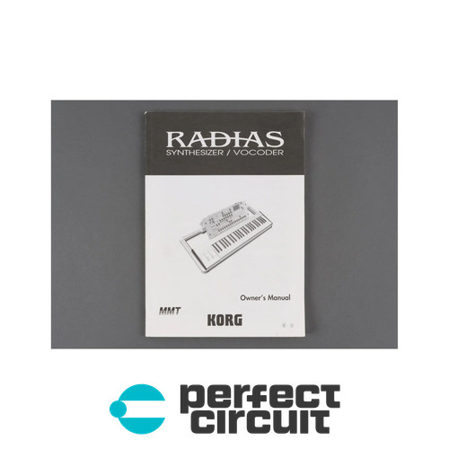 Manuale uso korg radias - d'uso,