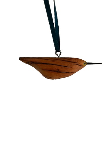 Ornamento shorebird legno - ornamento, in