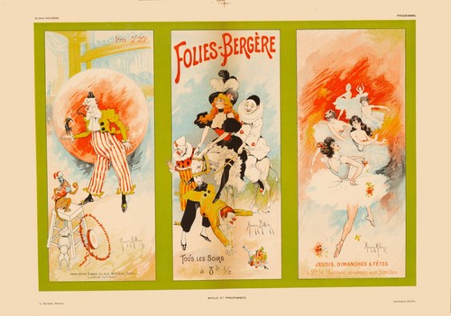 Programmi menu folies bergere - menu,