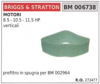 Prefiltro aria briggs - prefiltro,