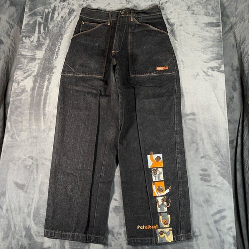 Jeans vintage platino fubu - platino, fat