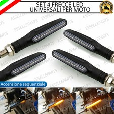 SET 4 FRECCE MOTO LED CON