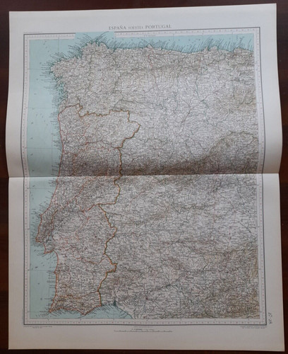 Carta geografica mappa - geografica, con