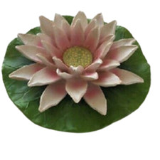 Ninfea galleggiante in resina